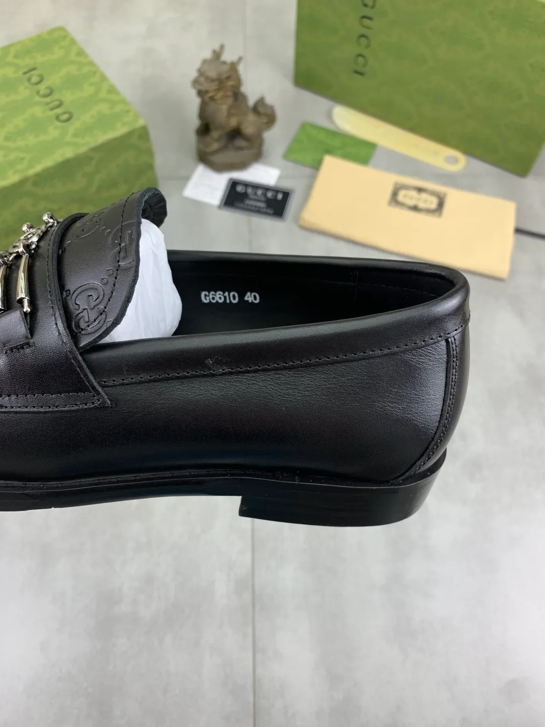 Men's men's shoes 💰P480 [New style] Water-dyed cowhide 💰💎💎💎 [Gucci] GUCCI high-end men's formal business leather shoes, original order 1:1 authentic goods! Original imported high-end open-edge beaded calfskin, original metal buckle, imported first-layer cowhide lining for feet, original outsole, men's shoe size: 38-45, 4️⃣ colors available
